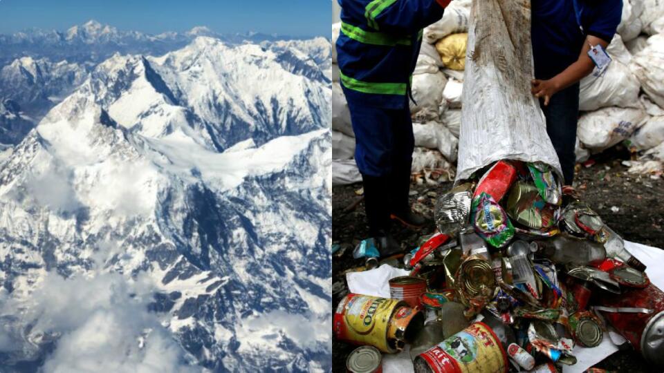 Z Mount Everestu zniesli 11 ton odpadu a štyri mŕtve telá