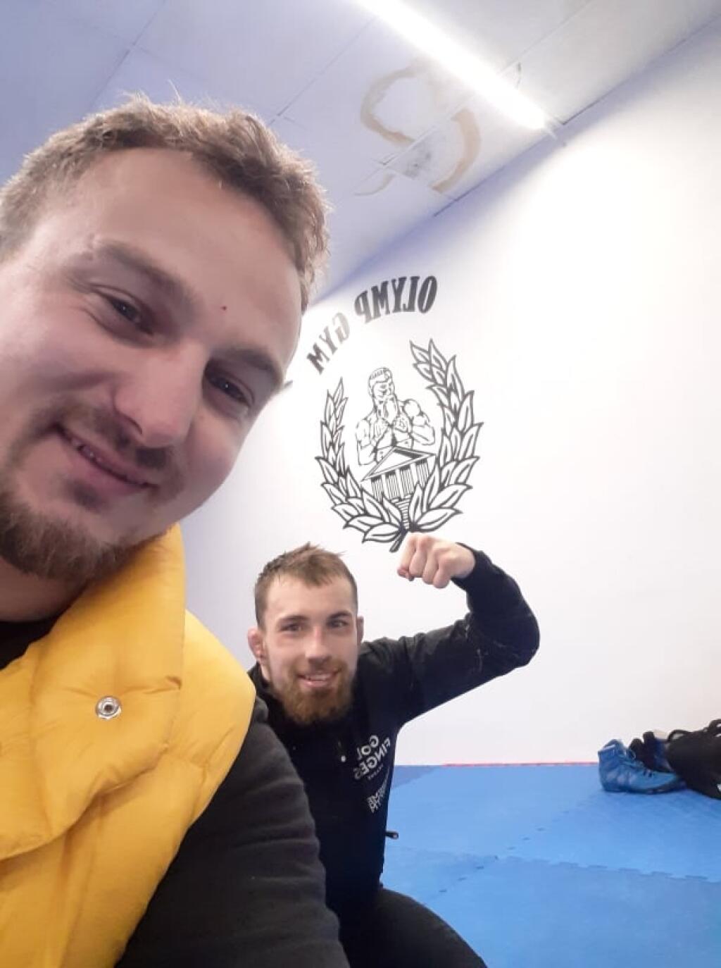 Prvý Slovák v UFC Ľudovít Klein sa pripravuje u Pavla Kuruca.