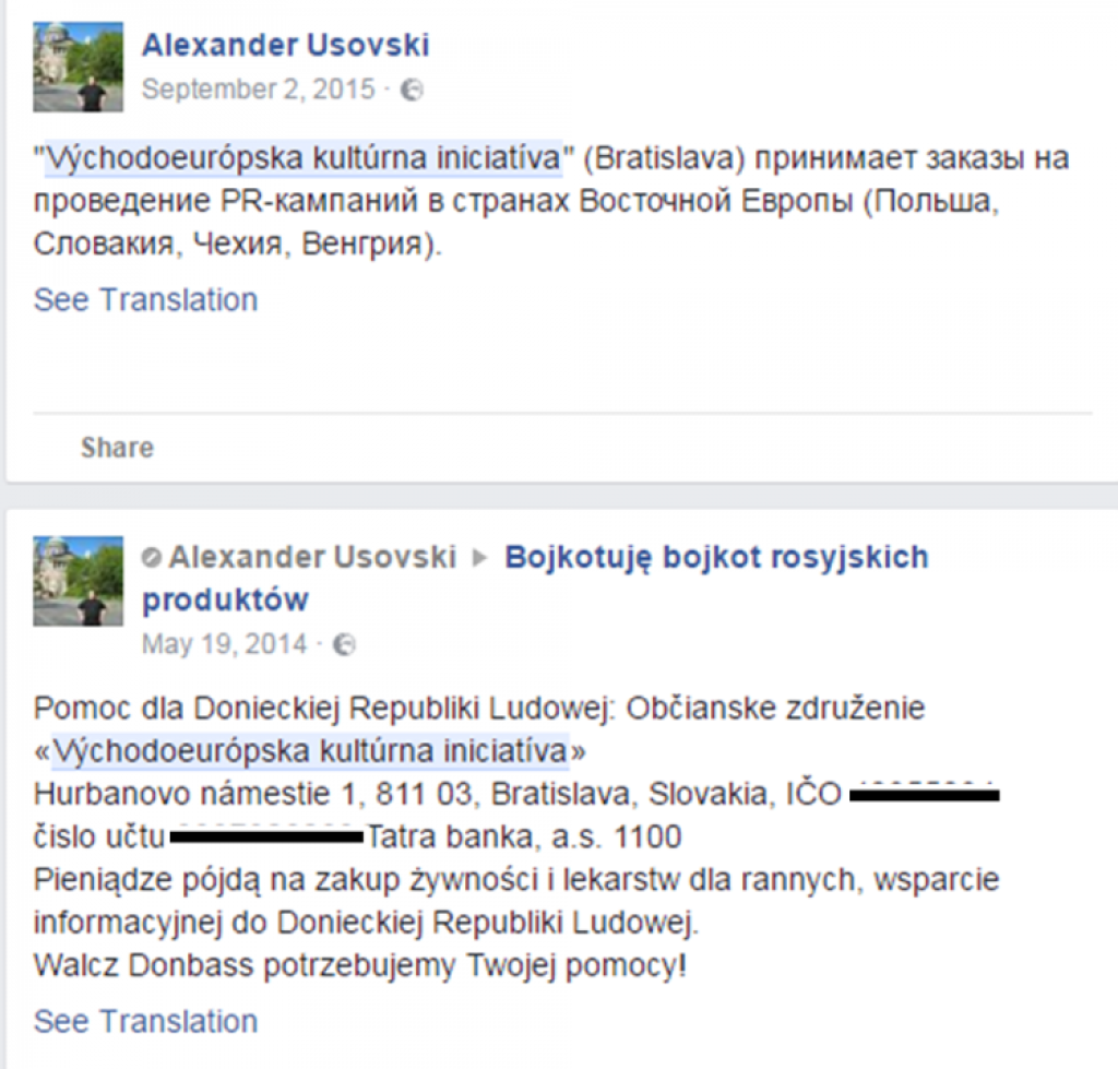 Hackeri zistili: Peniaze separatistom majú tiecť cez združenie na Slovensku