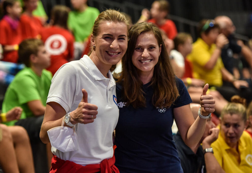 Pol roka pred začiatkom Európskeho olympijského festivalu mládeže v Banskej Bystrici odštartovala Anastasia Kuzminová symbolickú cestu do dejiska EYOF-u.
