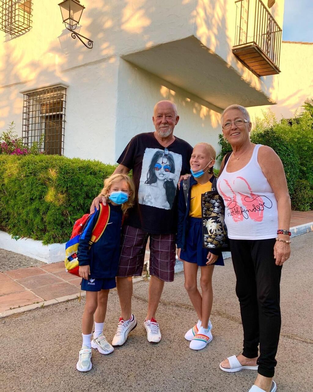 Viera a Ľubomír často chodievali za dcérou a vnúčatami na Miami.