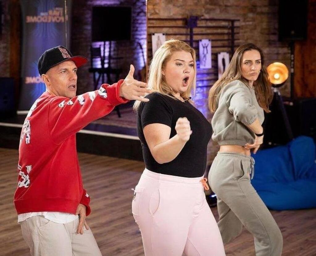 Evelyn počas skúšok Tvojej tváre.