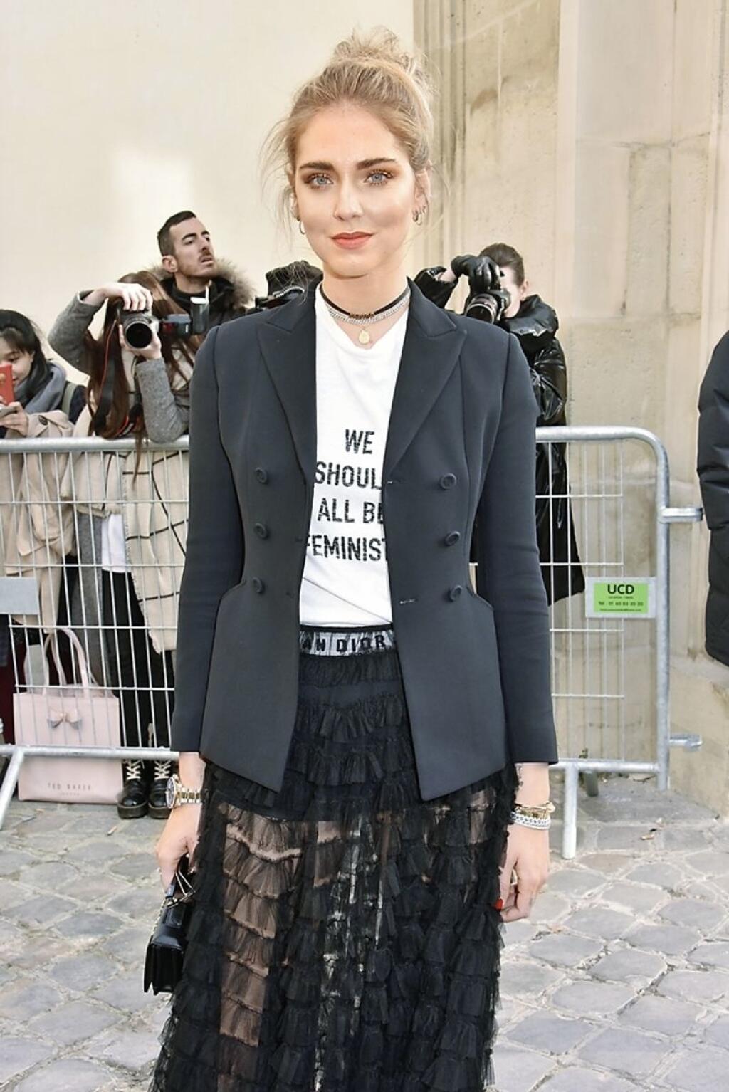 Blogerka Chiarra Ferragni