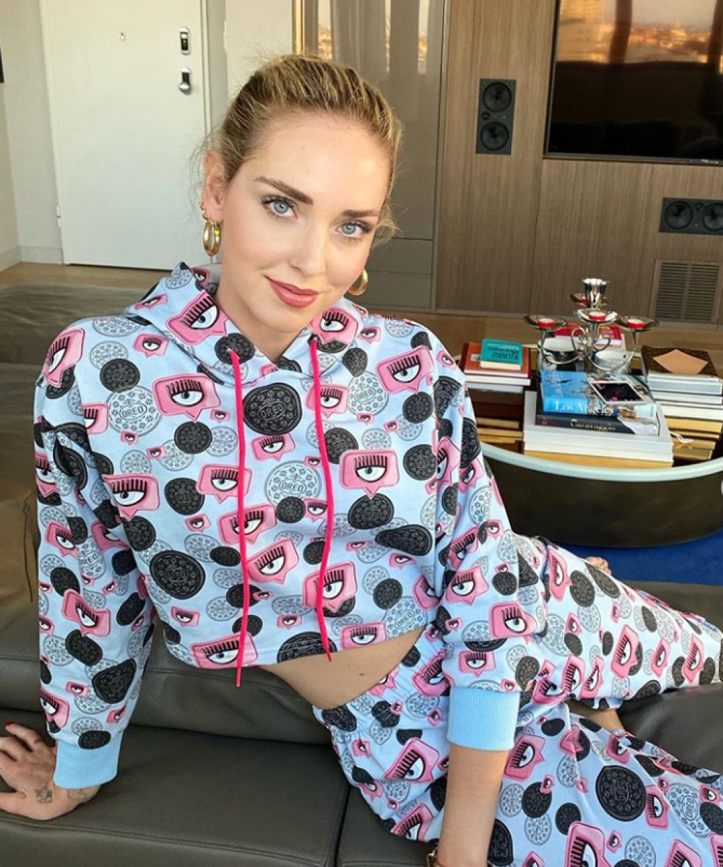 Talianska influencerka Chiara Ferragni