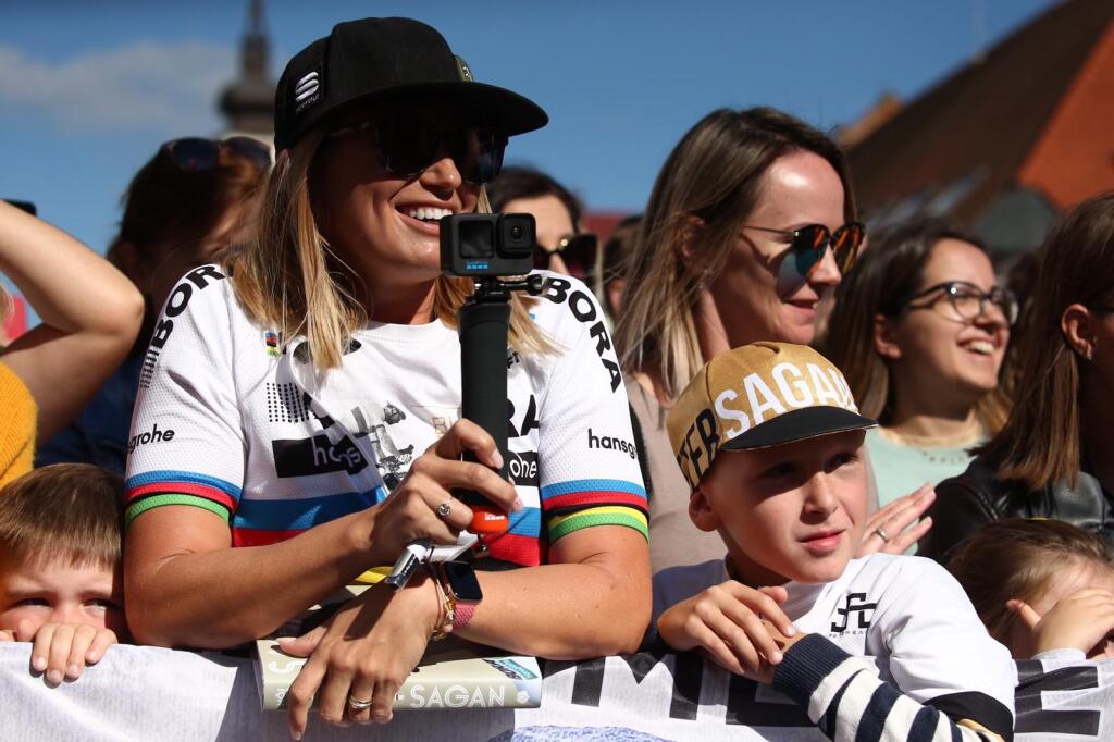 Peter Sagan počas dnešných pretekov Okolo Slovenska