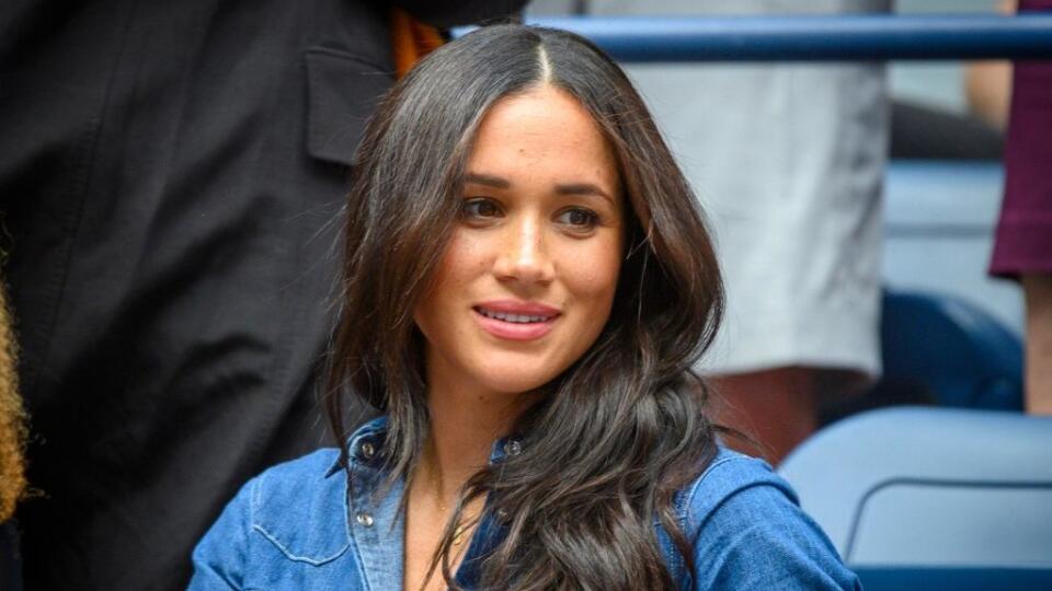 Flushing, N.Y: Meghan Markle, Duchess of Sussex was in Serena Williams' box during the Williams match against Bianca Andreescu of Canada during the Women's Final at the US Open at the USTA Billie Jean King National Tennis Center in Flushing, New York on Saturday, September 7, 2019. (Photo by J. Conrad Williams, Jr./Newsday via Getty Images)