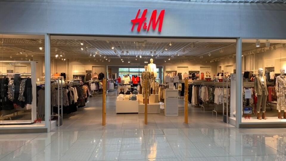 Pobočka H&M.
