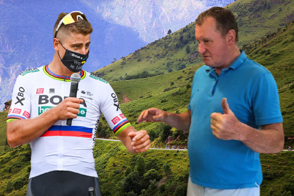 Peter Sagan a Milan Jurčo.