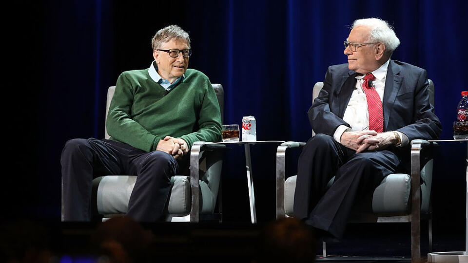 Bill Gates a Warren Buffett
