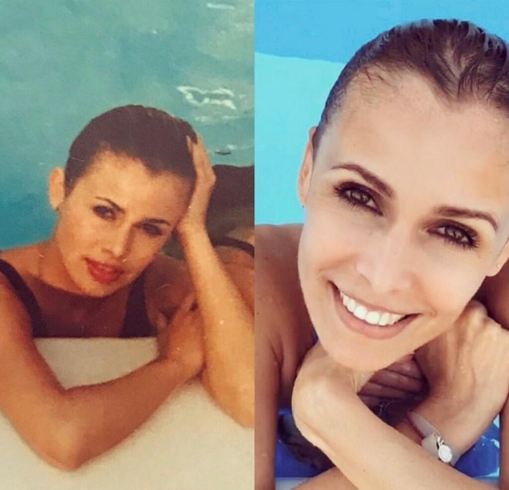 Lenka Šoóšová zamlada a teraz...