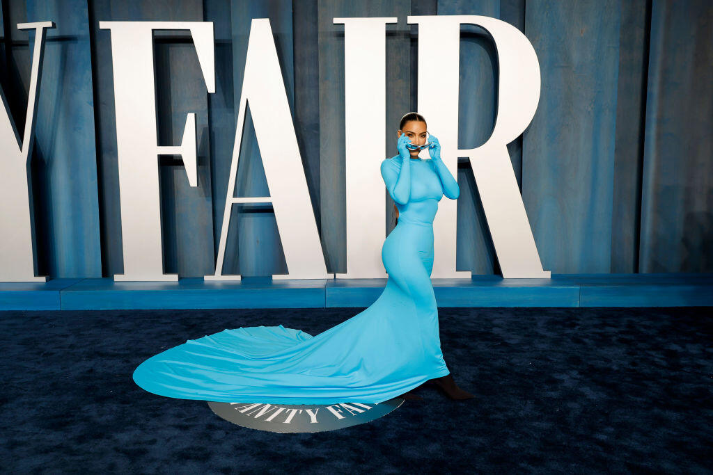2022 Vanity Fair Oscar Party: Kim Kardashian.