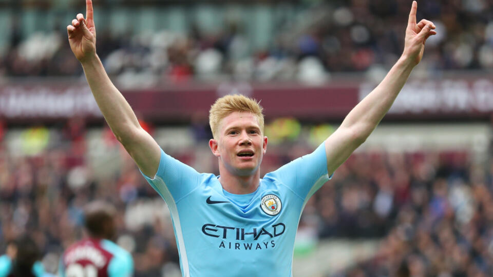 8 . Kavin de Bruyne - Manchester City