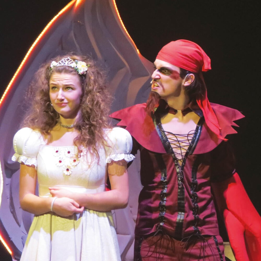Petra Dubayová v hlavnej úlohe muzikálu „Šľahačková princezná“.